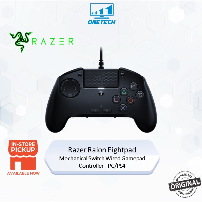 Razer Raion Fightpad Mechanical Switch Wired Gamepad Controller ...
