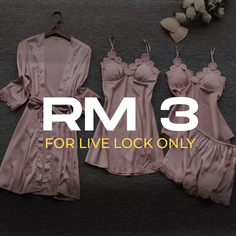LIVE LOCK PREMIUM NIGHTWARE RM3 | Shopee Malaysia