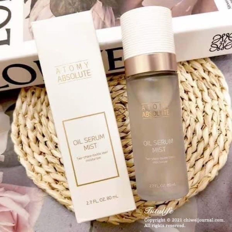 Serum Brume Atomy Absolute Oil 80ml - Hydratation Et équilibre Des Huiles - Cosmétique Coréenne