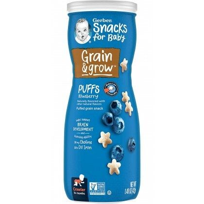 Gerber Snacks for Baby Grain Grow Puffs Shopee Malaysia