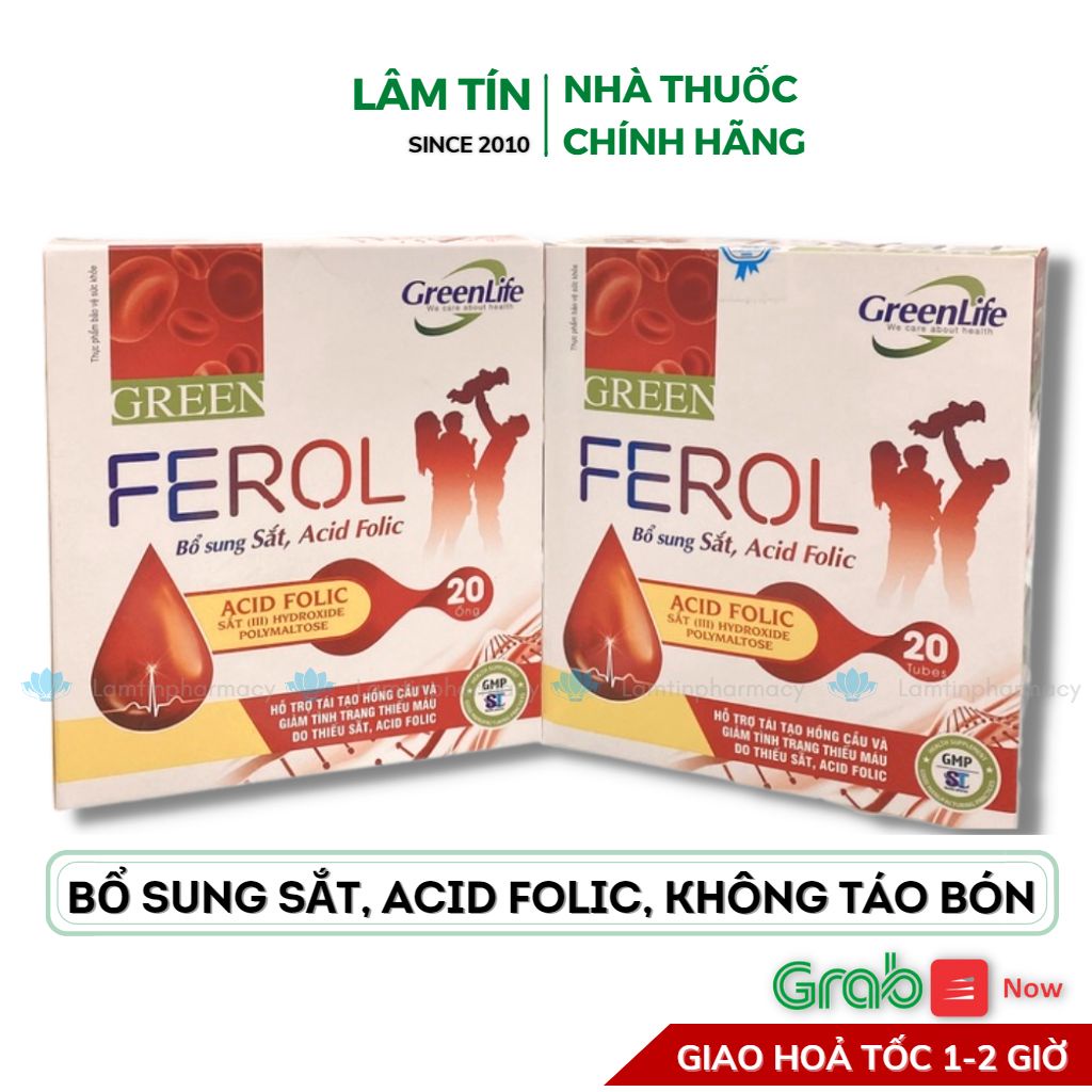 (Genuine) Ferol Fortified With folic acid Iron Helps To Create Blood ...