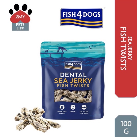 Fish Twists Sea Jerky Fish Twists Sea Jerky Dog Treats Pack