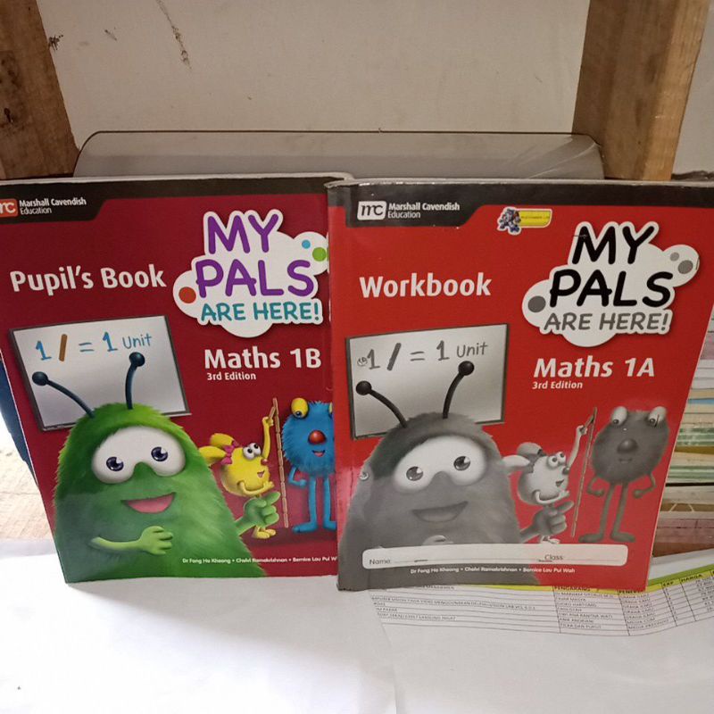 My PALS ARE HERE.MATHS 1A-1B.PUPIL'S BOOK/WORKBOOK. | Shopee Malaysia