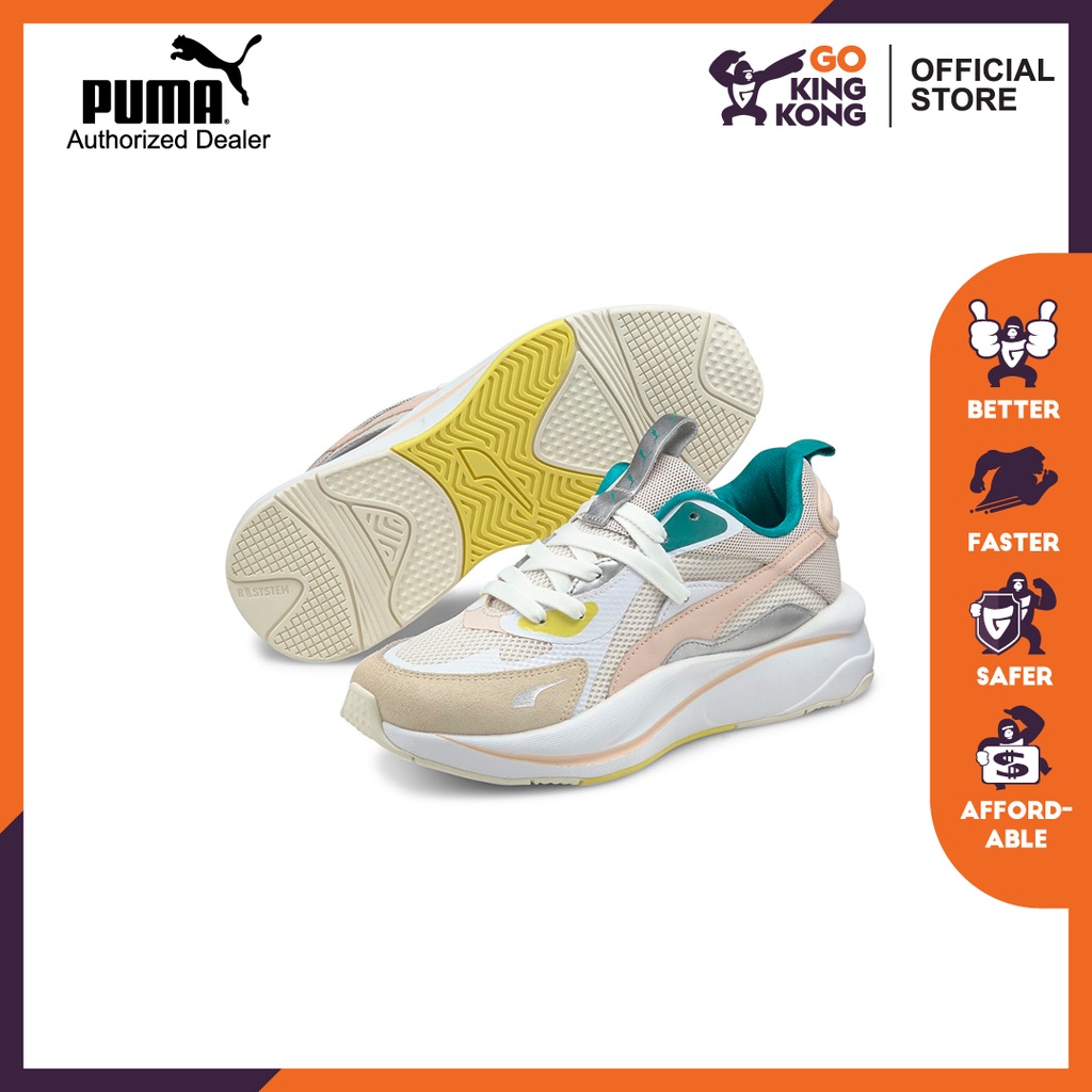 PUMA RS-Curve OQ Wn s Eggnog-Awan Merah Jambu-Paras - 38065901 [100% ...