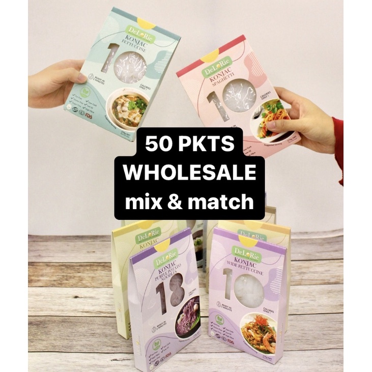 50 PKTS wholesale Konjac Noodles Shirataki Noodles Konjac Rice HALAL