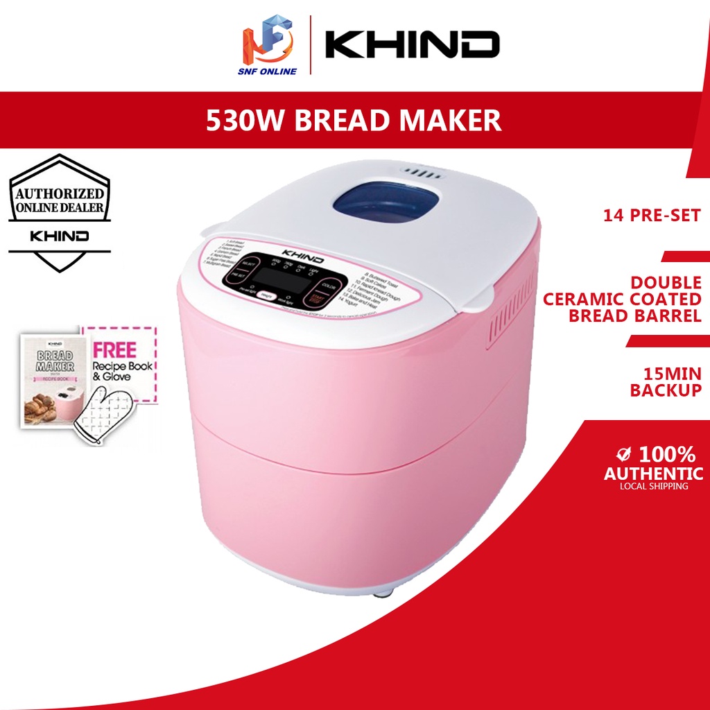 Khind Bread Maker BM750 | Shopee Malaysia