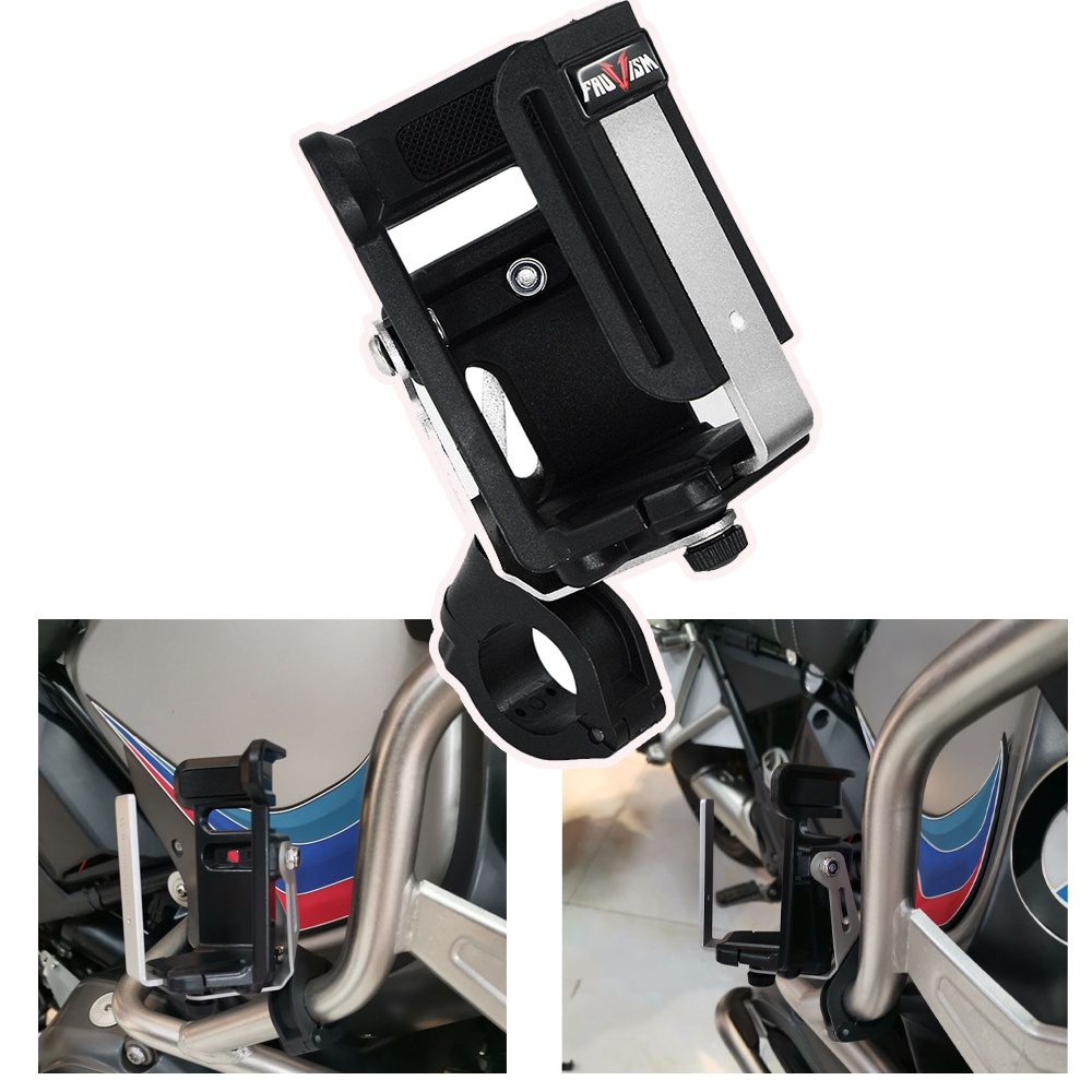 Motorcycle Crash Bar Water Bottle Drink Cup Bracket Holder For BMW