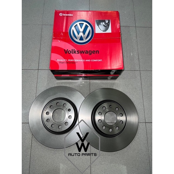 ( 100 FEBI BILSTEIN ) FRONT BRAKE DISC ROTOR VOLKSWAGEN PASSAT B6 B7