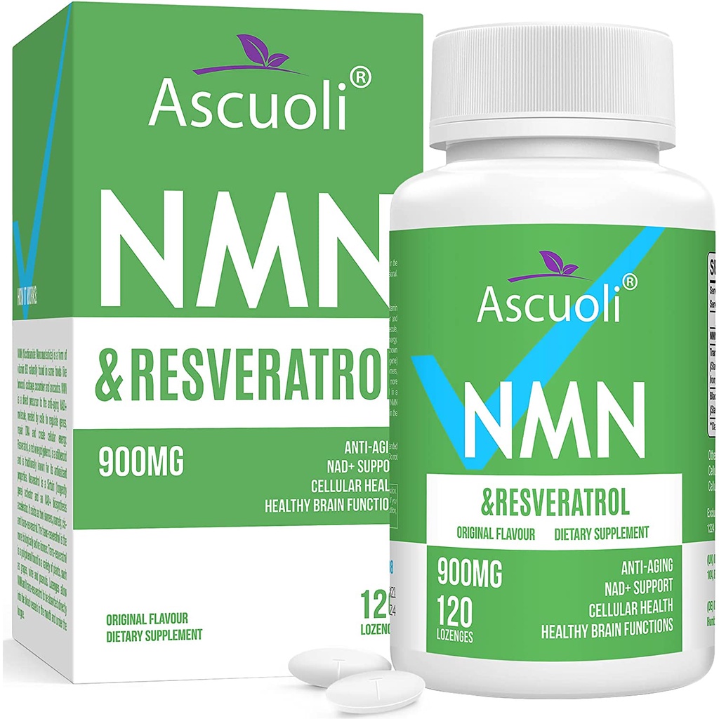 Ascuoli NMN Tablets 120 Tablets - Anti-Aging - Nicotinamide ...