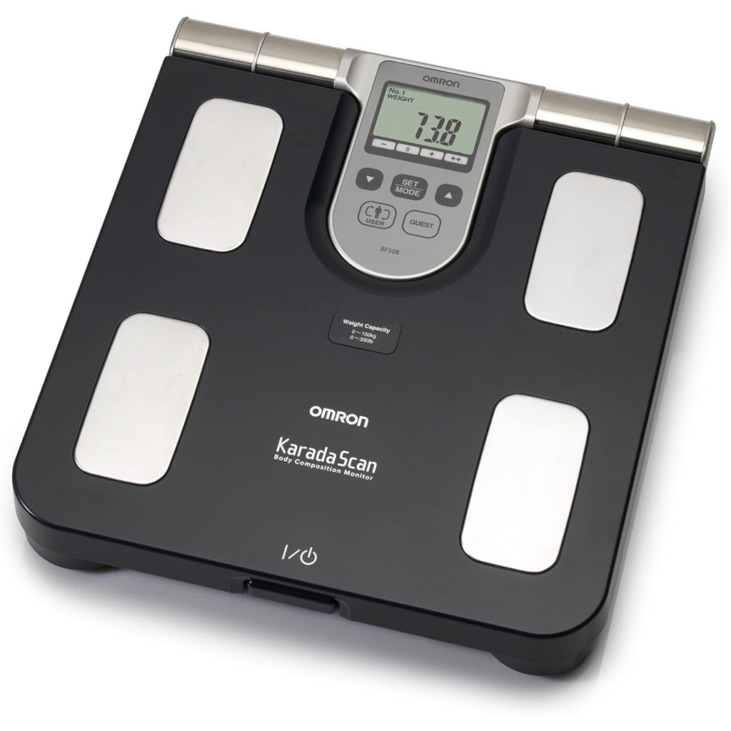 Omron Body Composition Monitor with Scale Fitness Indicators & 90Day