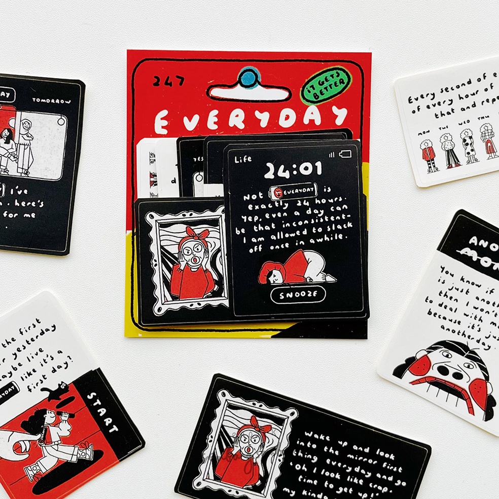 sticker pack - everyday by projek sembangsembang | Shopee Malaysia