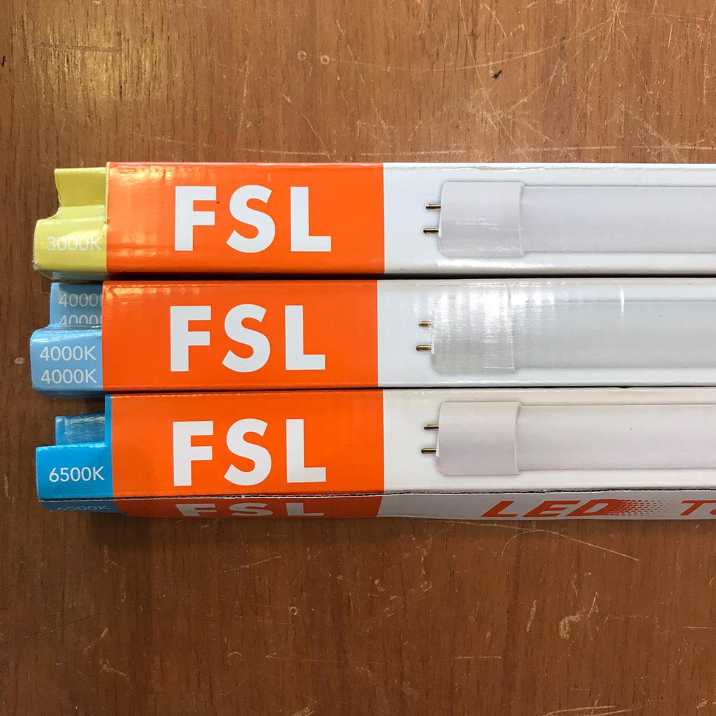FSL T8 4' 2' 9W 18W 22W 30W LED TUBE 3000K 4000K AND 6500K (SIRIM ...