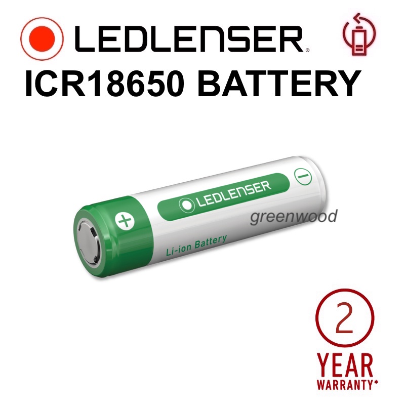 18650 LEDLENSER Rechargeable Battery (Led Lenser Spare Battery for F1R, H8R, MH10, MH11, ML6, MT10, P6R Core/Work) | Malaysia