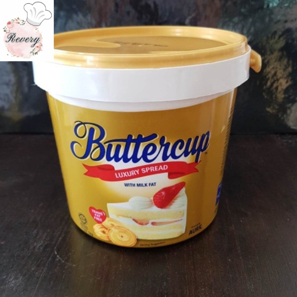Buttercup Luxury Spread Trans Fat Free 1kg(Exp 21/12/2024) Shopee