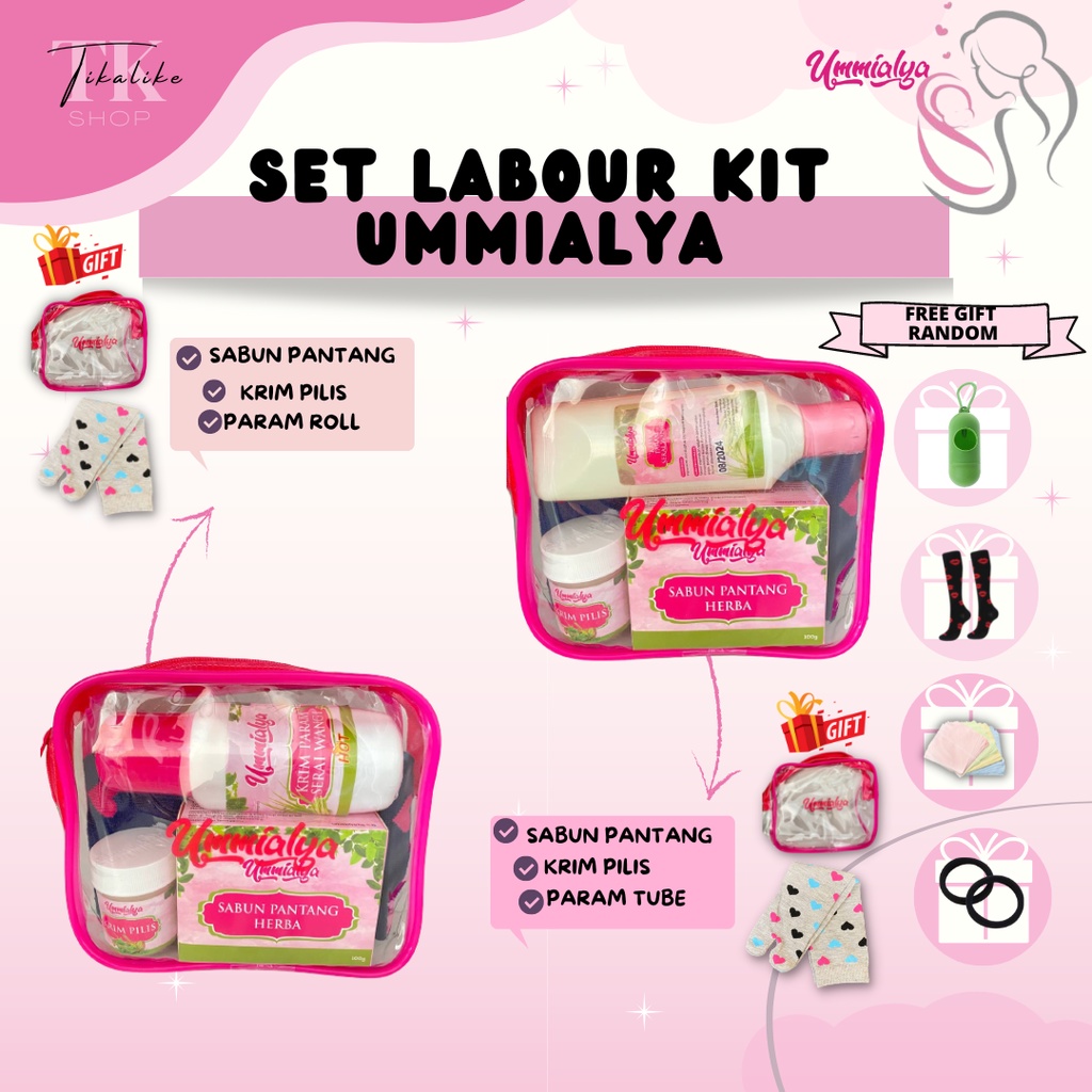 Set Pantang Ummialya Labour Kit Set Berpantang Bajet Ummialya