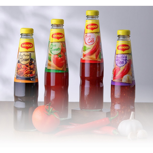 MAGGI Chilli Sauce 500g / Tomato Ketchup 475g / Oyster Sauce 500g / Thai Chilli Sauce 500g