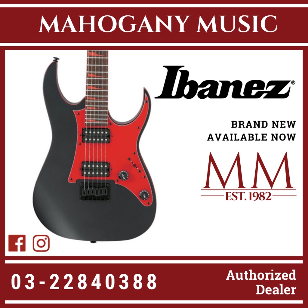 Ibanez Gio GRG131DX Black Flat Electric Guitar