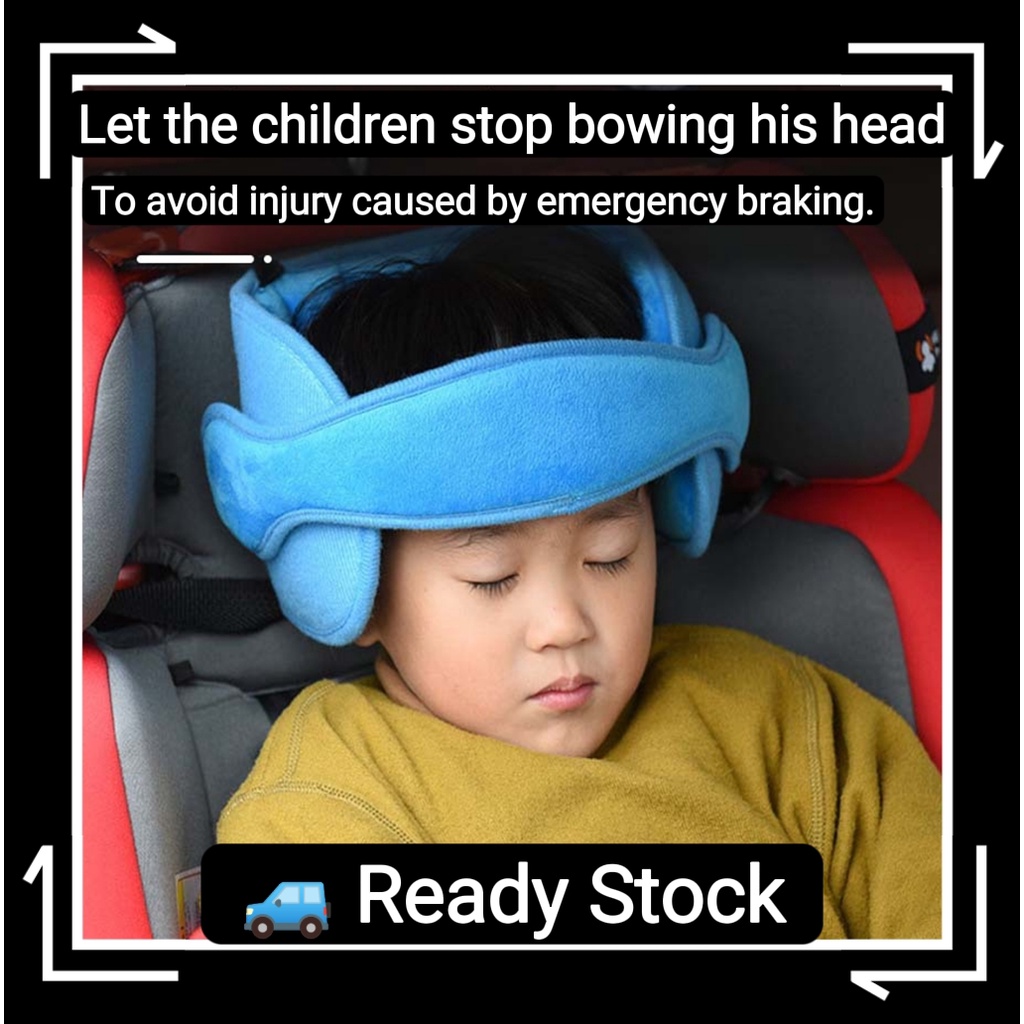 Baby Kids Head Neck Support Car Seat Belt Safety Headrest Pillow Pad