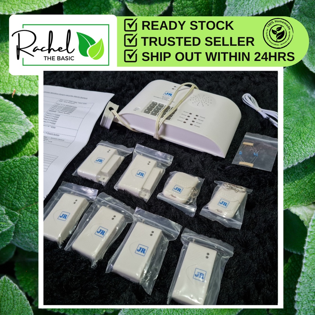 🔥[READY STOCK] FULL SET JR HiTech Alarm System Wireless For Home