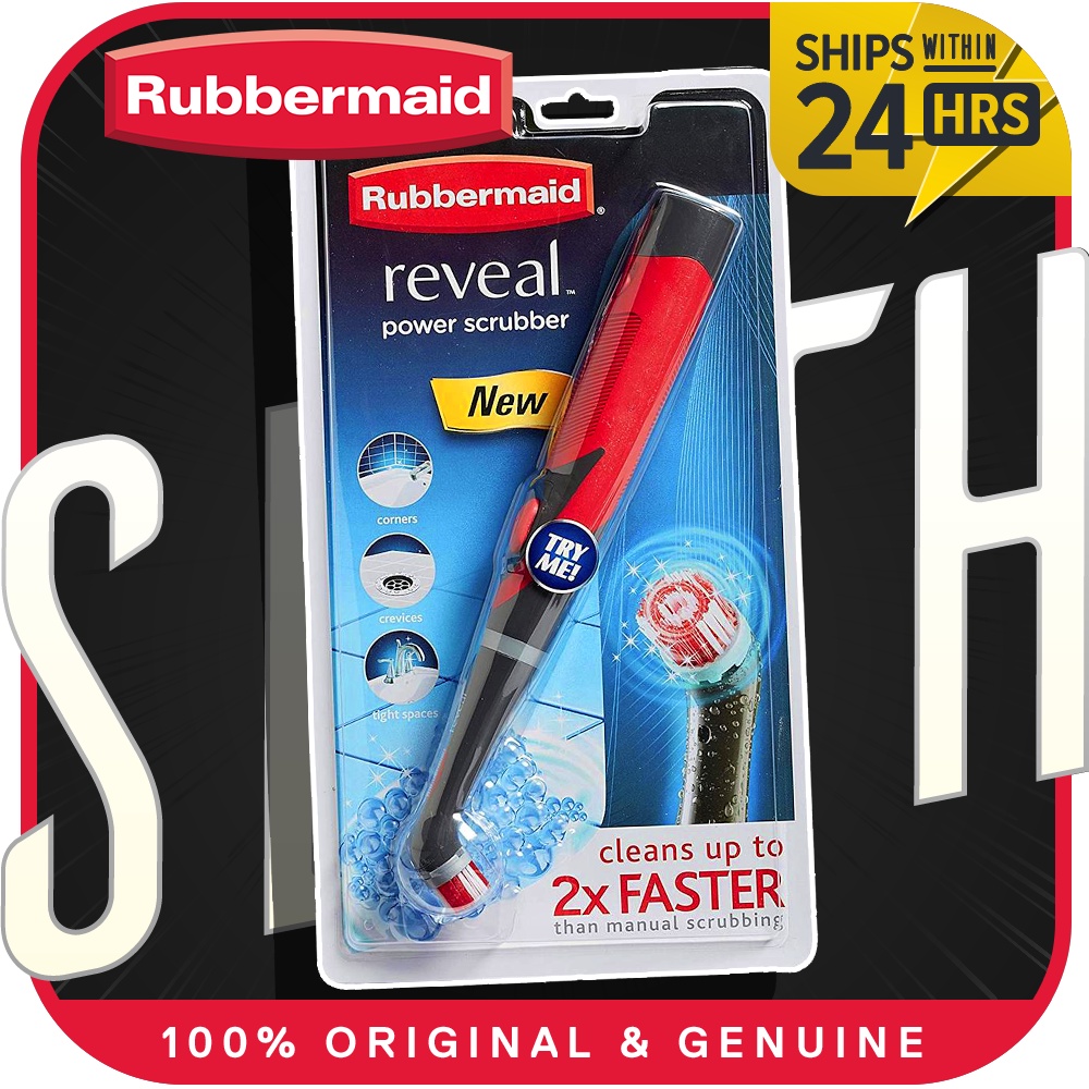 Rubbermaid Reveal Cordless Battery Power Scrubber Shopee Malaysia