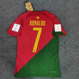 Nike Portugal Home Ronaldo 7 Jersey 2022-2023 (Official Printing) - XXL