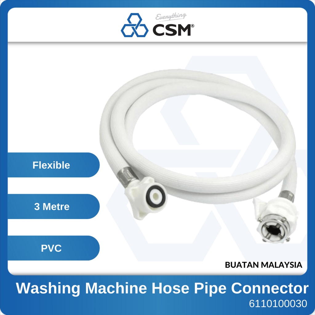 CSM Quick Release Mitco Washing Machine Hose Inlet Hose Universal