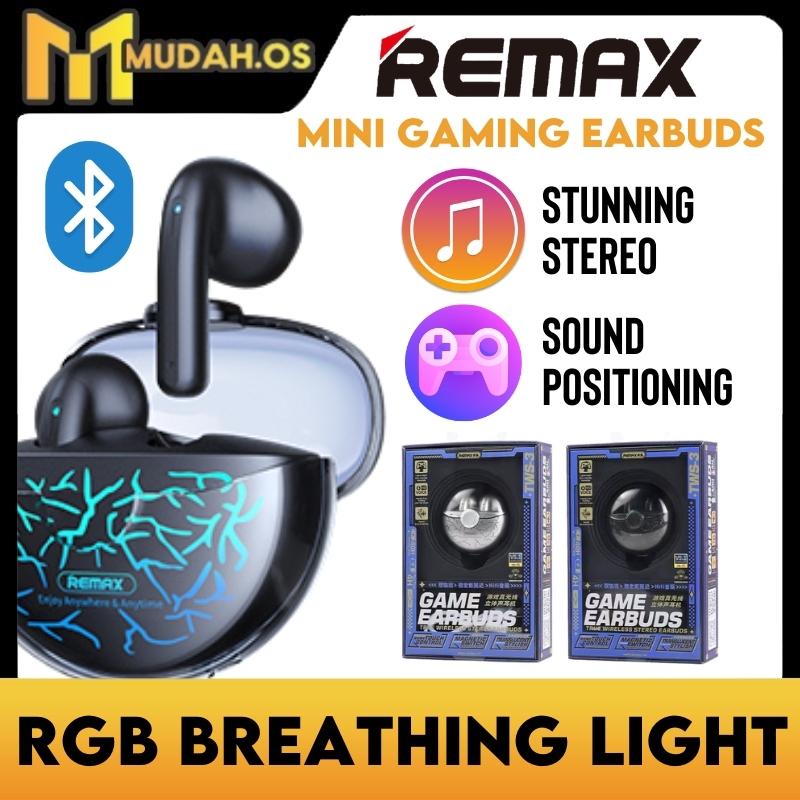 REMAX TWS Earbuds Wireless Earbuds Gaming Earbuds TWS-3 True Wireless ...