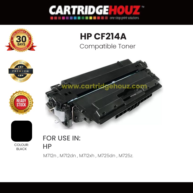 CF214A CF 214A 14A Compatible HP LaserJet Laser Toner Cartridge Printer ...