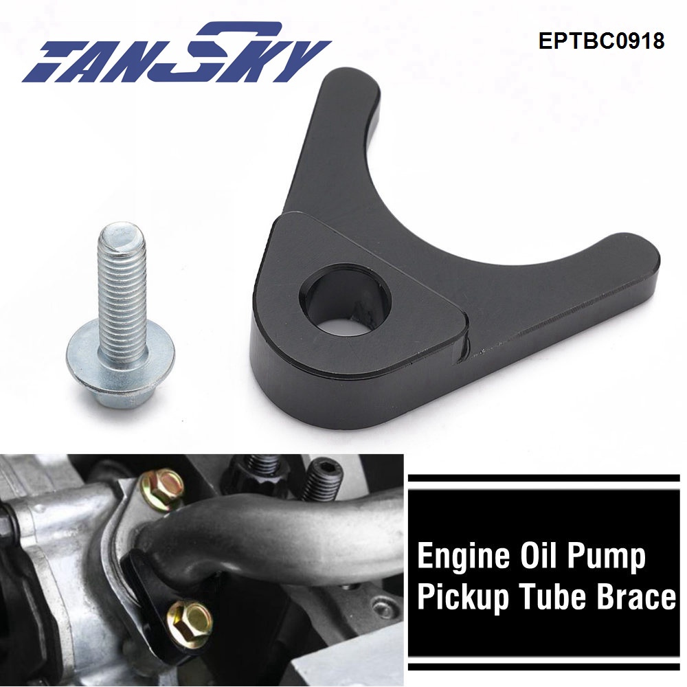 TANSKY Racing Billet Aluminum Oil Pump Girdle /Clamp Pickup Tube Brace Hold Down Kit for LS1 LS3