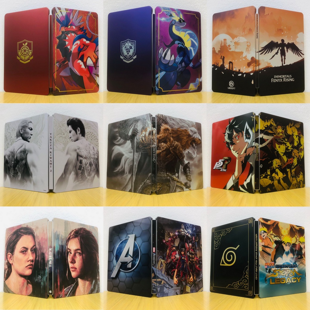 PS4 / NINTENDO SWITCH GAMES STEEL CASE ONLY | Shopee Malaysia