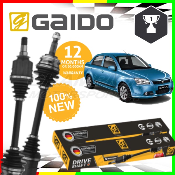 GAIDO Drive Shaft Proton Saga BLM 1.3 Manual (Warranty 1Year or 60