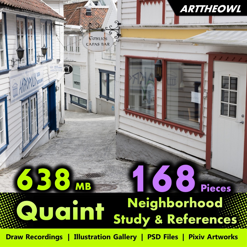 🔥 Quaint Neighborhood CG Study & References 🔥 Anime Figure | CG Art ...