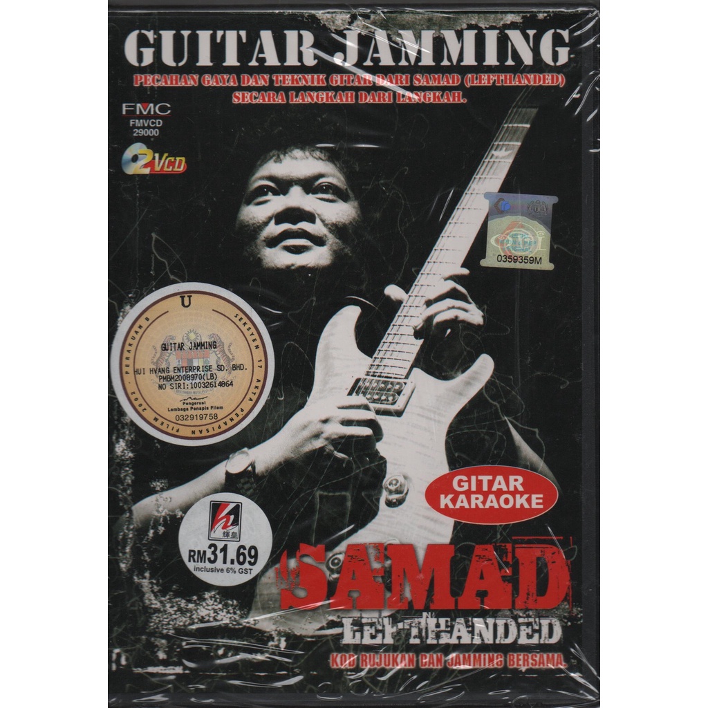 VCD Gitar Karaoke Samad : Guitar Jamming Sentuhan Terakhir Samad ...