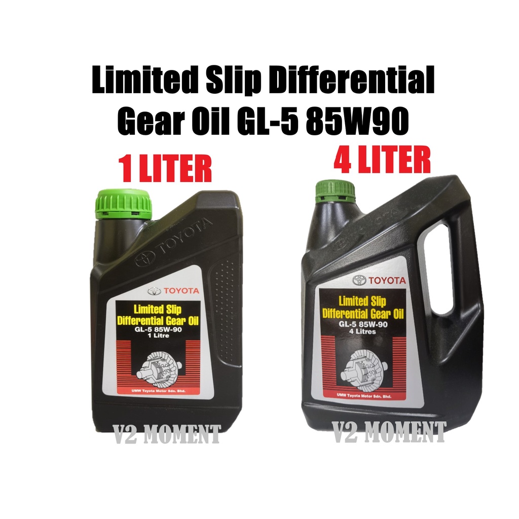 Toyota Differential Gear Oil 4 Liter OR 1 Liter GL5 85W90 Manual Transmission Fluid Shopee