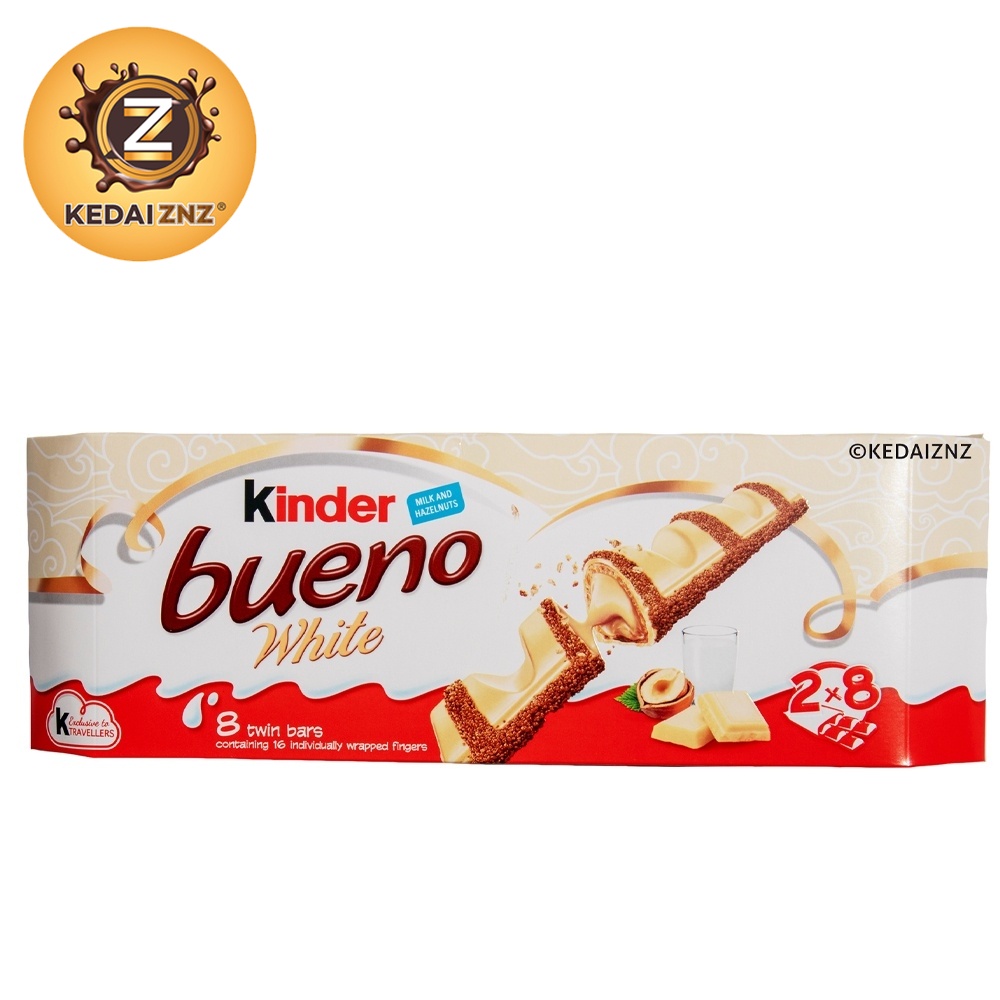 Chocolate Kinder Bueno White Milk Chocolate And Hazelnuts Chocolate ...