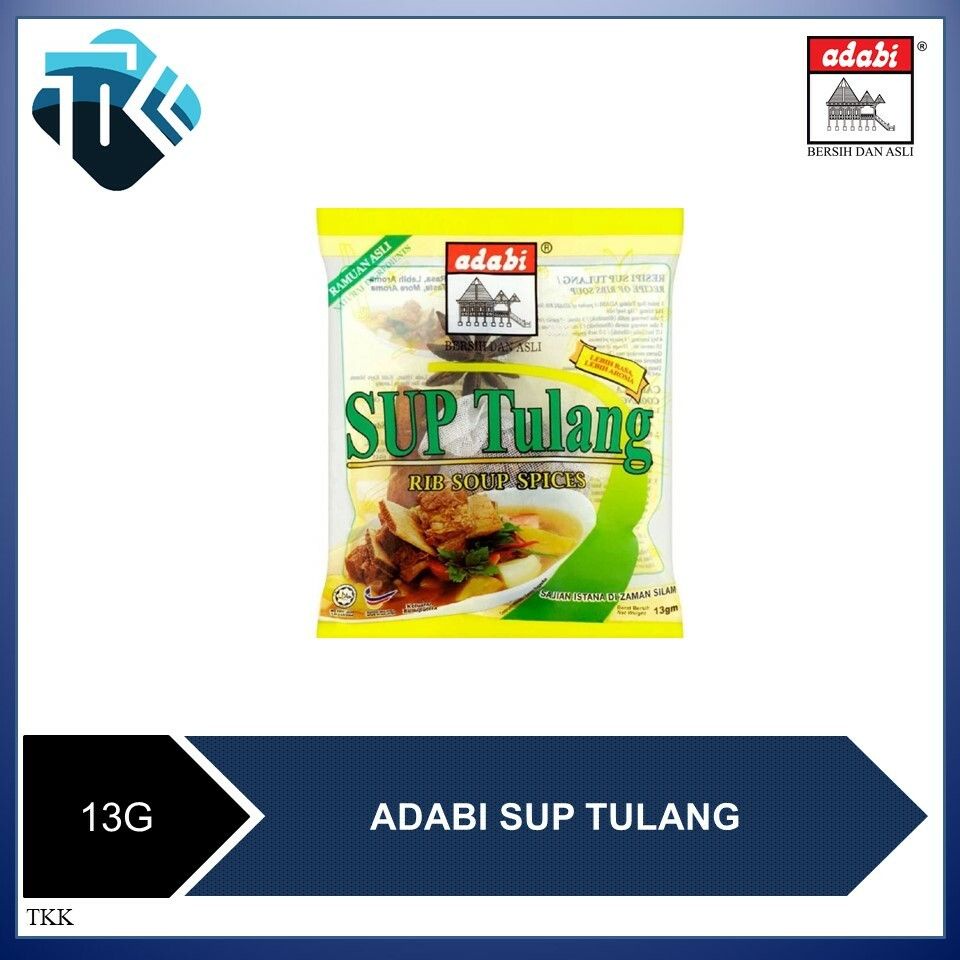 ADABI REMPAH SUP TULANG / ADABI SOUP SPICE 13G | Shopee Malaysia