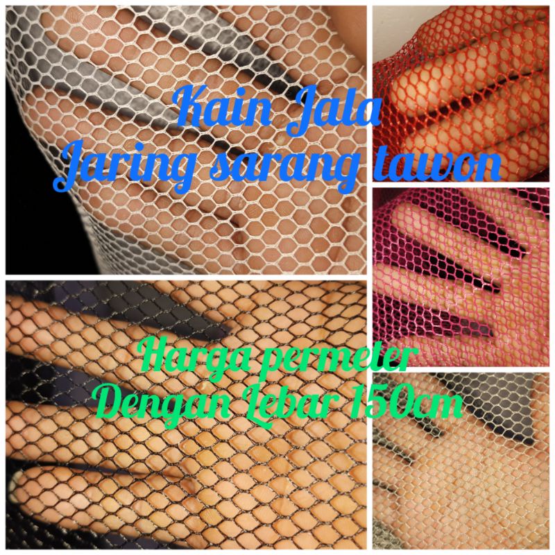 Fabric Mesh/Fabric Net/Fabric Net Meter Fishing Net Shopee Malaysia