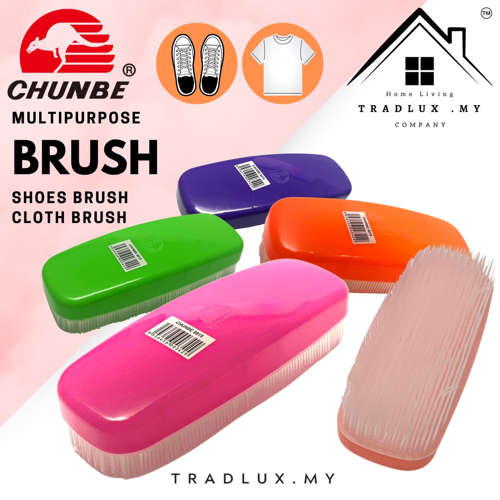Tradlux Chunbe Multipurpose Shoes Brush Laundry Brush Cloth Brush Berus Kasut Baju Berus 7395