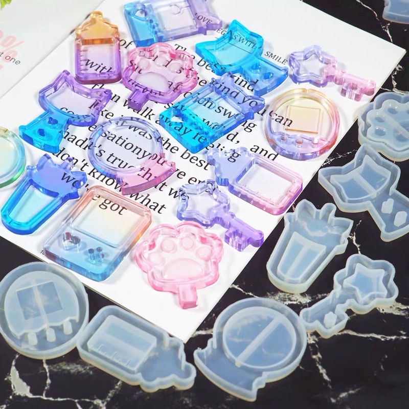 [READY STOCK] Shaker Mould, Quicksand Silicone Mould use with Epoxy