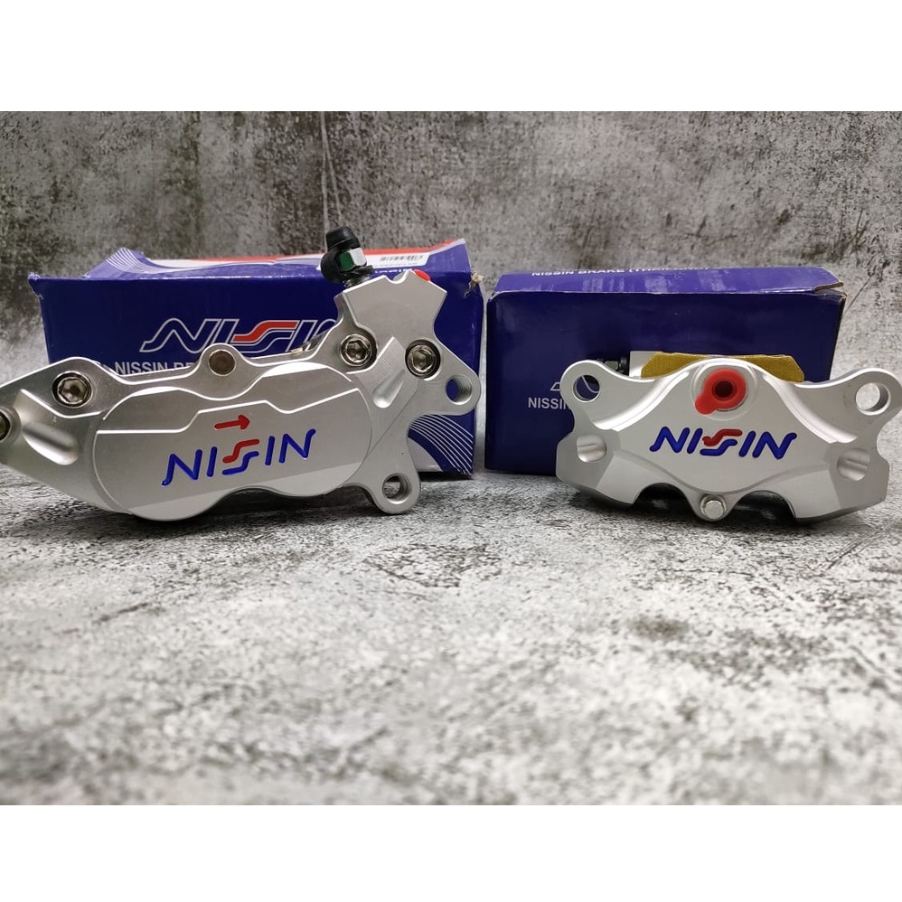 NISSIN Brake Caliper P4 Front 4Pot and 2Pot Caliper Front Rear