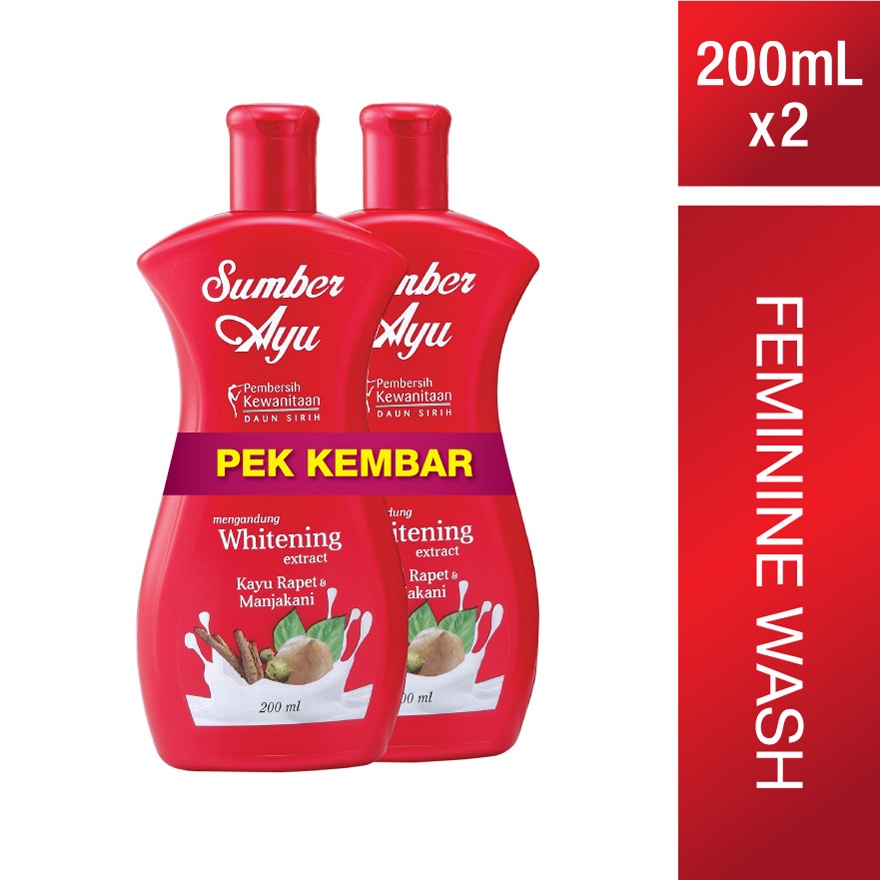 Sumber Ayu Feminine Wash Whitening 2X200ml Shopee Malaysia