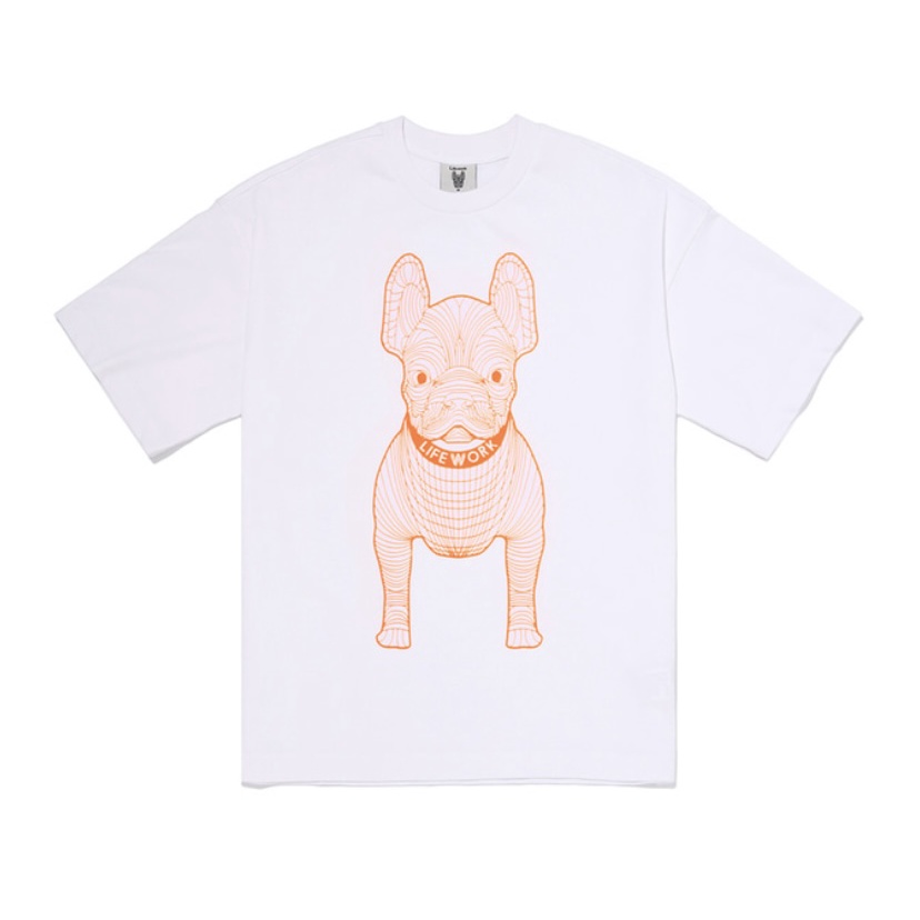 LifeWork Graphic Loose T-Shirt (Off White) | Shopee Malaysia