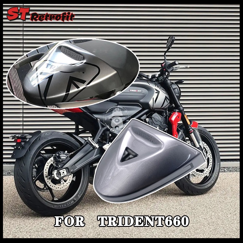 2021 NEW Motorcycle Rear Seat Fairing Cowl Passenger Cover for trident