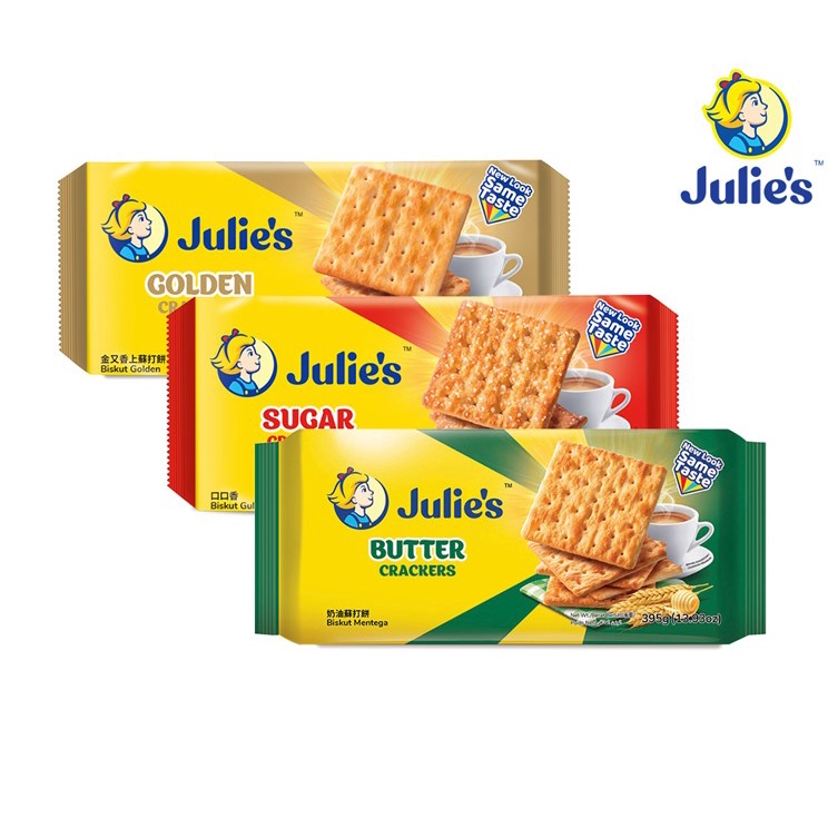 (ORIGINAL) JULIE'S CRACKER BISKUT SERIES (GOLDEN / BUTTER / SUGAR ...