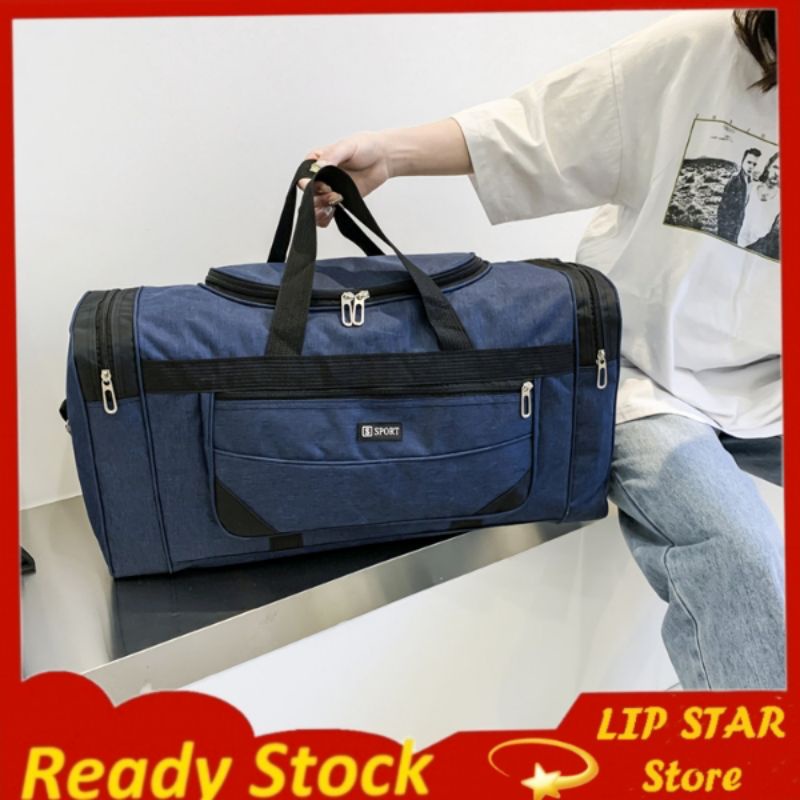Travel Duffel Bag sling Baggage Luggage weekender Bags | Shopee Malaysia