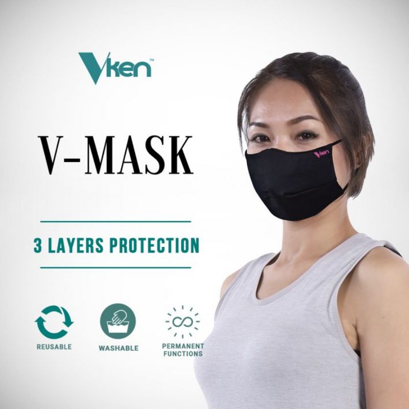 V-Mask (facemask Vken) | Shopee Malaysia
