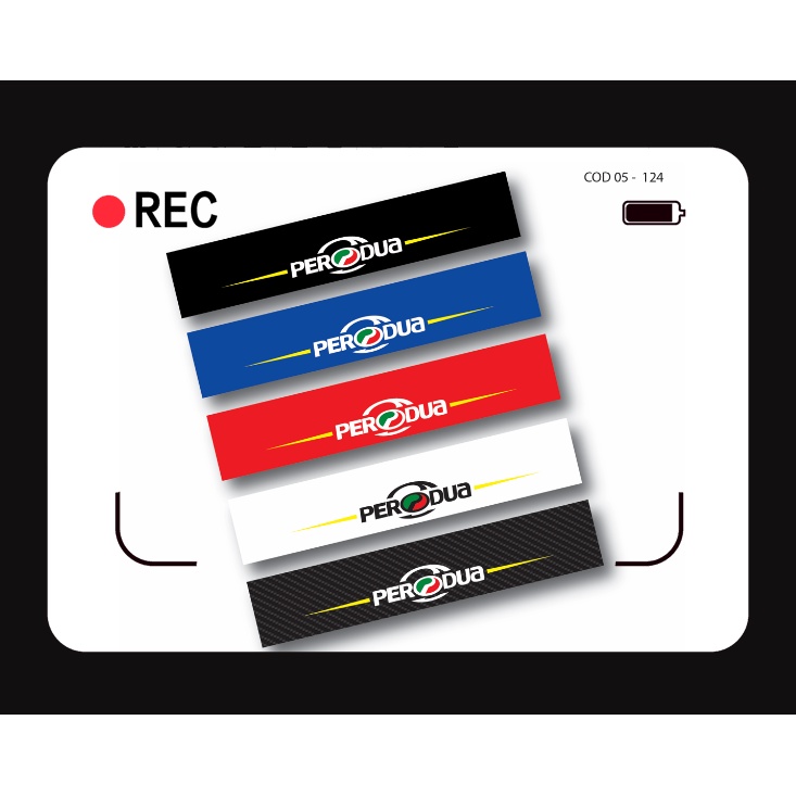 Perodua Ativa Aruz Axia Bezza Alza MyVi MYVI Front windshield sticker ...
