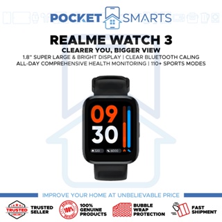 Realme Watch 3 Original SmartWatch Realme Malaysia Warranty