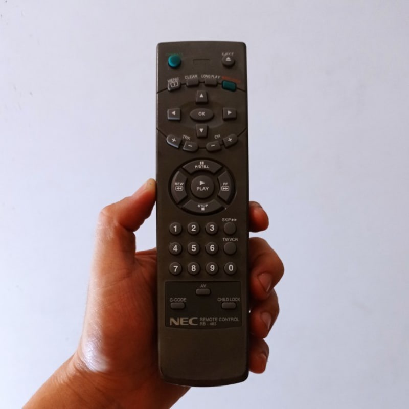 Original NEC RB403 TV VCR Remote Control Shopee Malaysia
