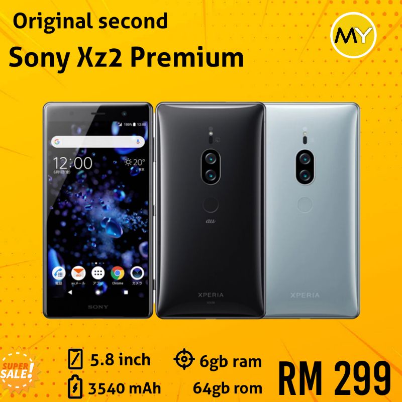 Sony Xperia XZ2 Premium & Xz Premium 6GB RAM 64GB ROM, original